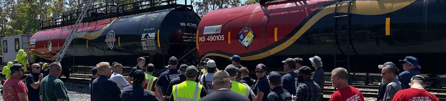 Local First Responders Train Aboard Norfolk Southern Safety Train